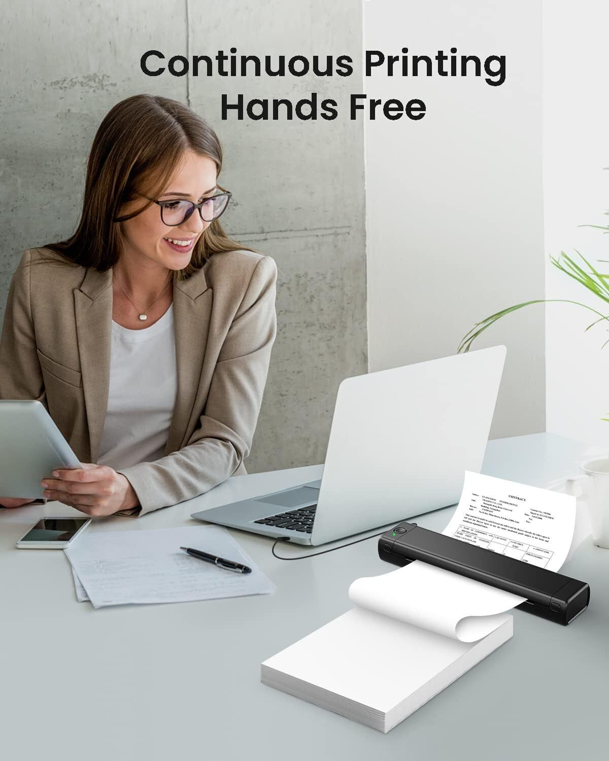PrintPod A4 Thermal Paper - 200Pcs