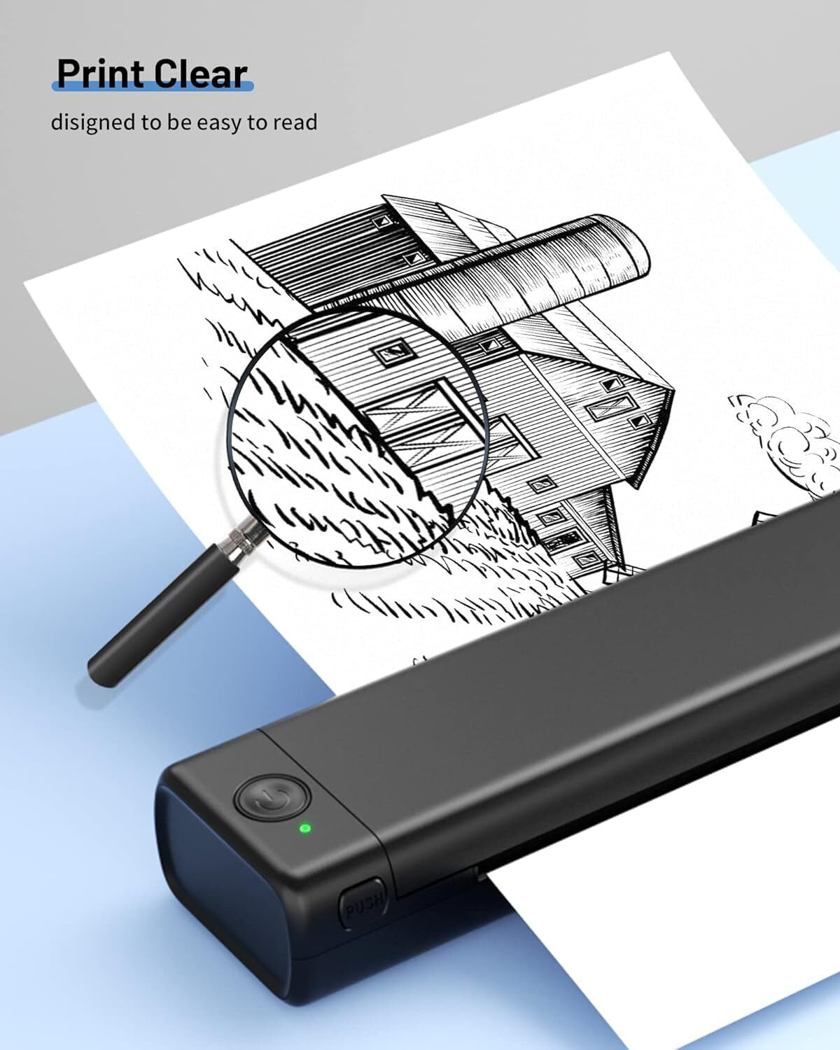 PrintPod A4 Thermal Paper - 200Pcs