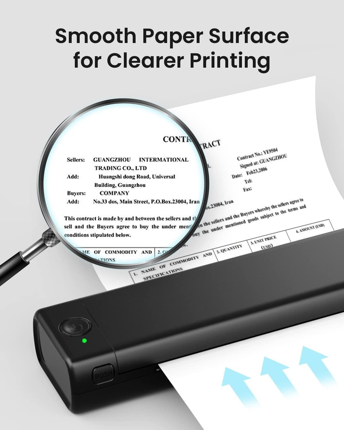 PrintPod A4 Thermal Paper - 200Pcs