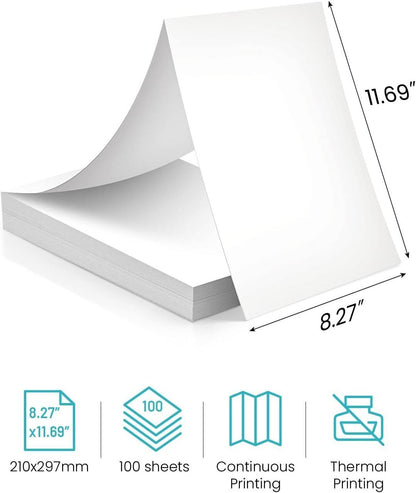 PrintPod A4 Thermal Paper - 200Pcs